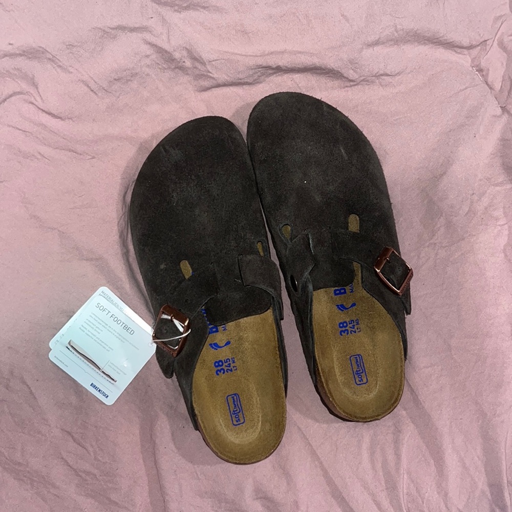 birkenstock boston clogs